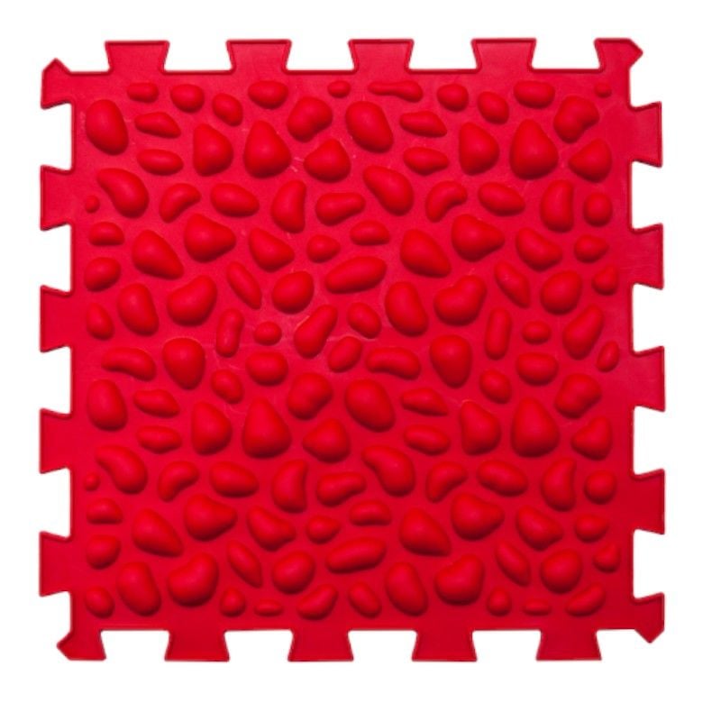 Килимок масажний ГАЛЬКА Пазл 1 елемент Ортек 17.03 26*26см  Різнокольорові