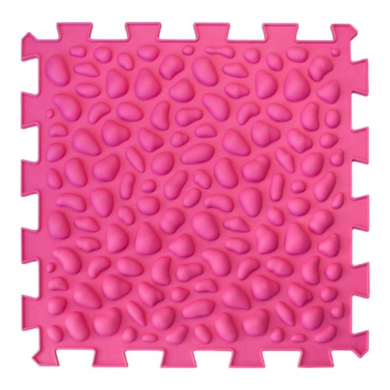 Килимок масажний ГАЛЬКА Пазл 1 елемент Ортек 17.03 26*26см  Різнокольорові