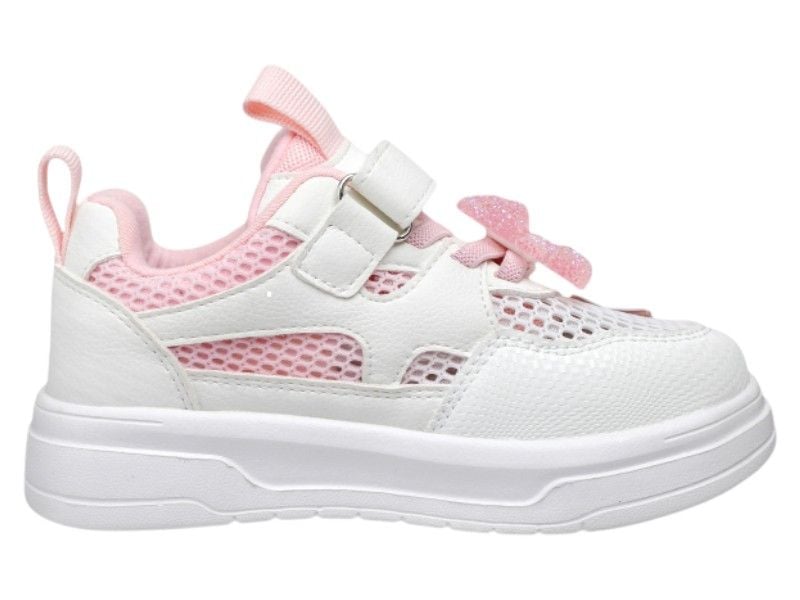 Кросівки Flamingo 23.02 27 17,3см  Біло-рожеві