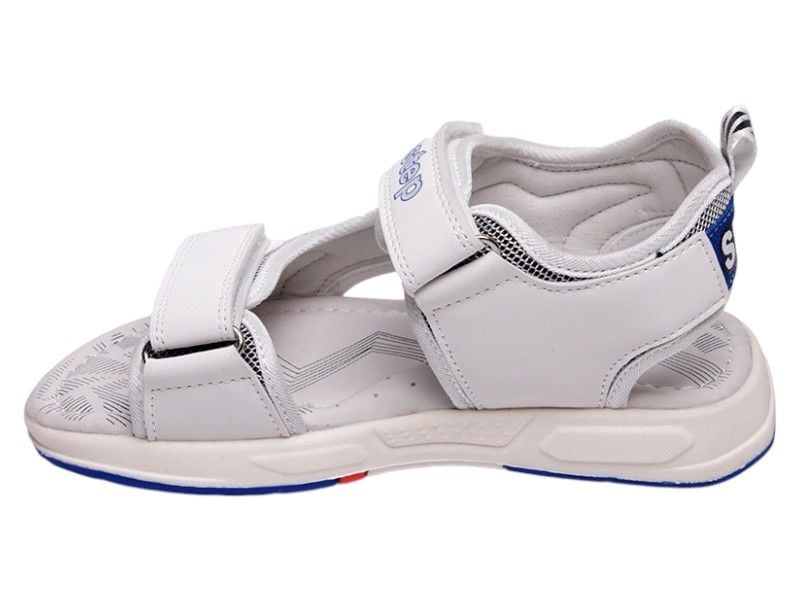 Босоніжки з відкритою п'ятою Weestep 48.93 28  Білі з синім