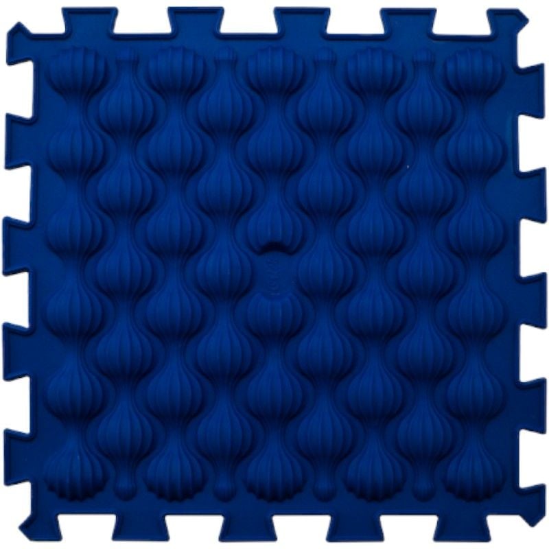 Килимок масажний МУШЛІ Пазл 1 елемент Ортек 17.51 26*26 см  Різнокольорові