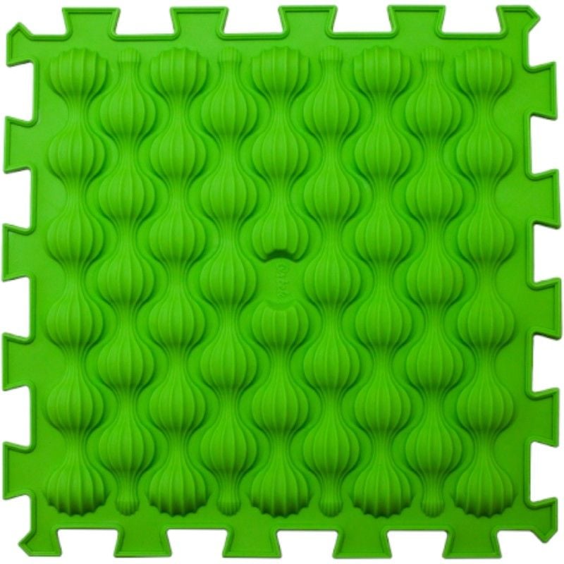 Килимок масажний МУШЛІ Пазл 1 елемент Ортек 17.51 26*26 см  Різнокольорові