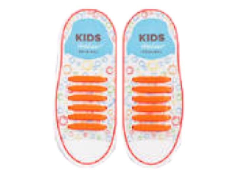 Силіконові антишнурки Kids AntiLaces 22.01 Помаранчеві