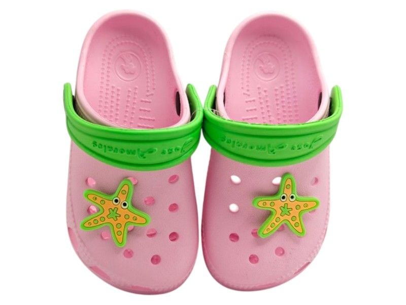 Сабо Jose Amorales 21.52 22-23  Рожеві з салатовим