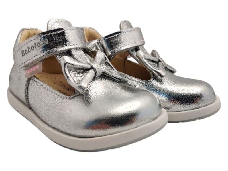 Туфлі з супінатором Bebetom 70.85.144 24 14,5см  Сріблясті