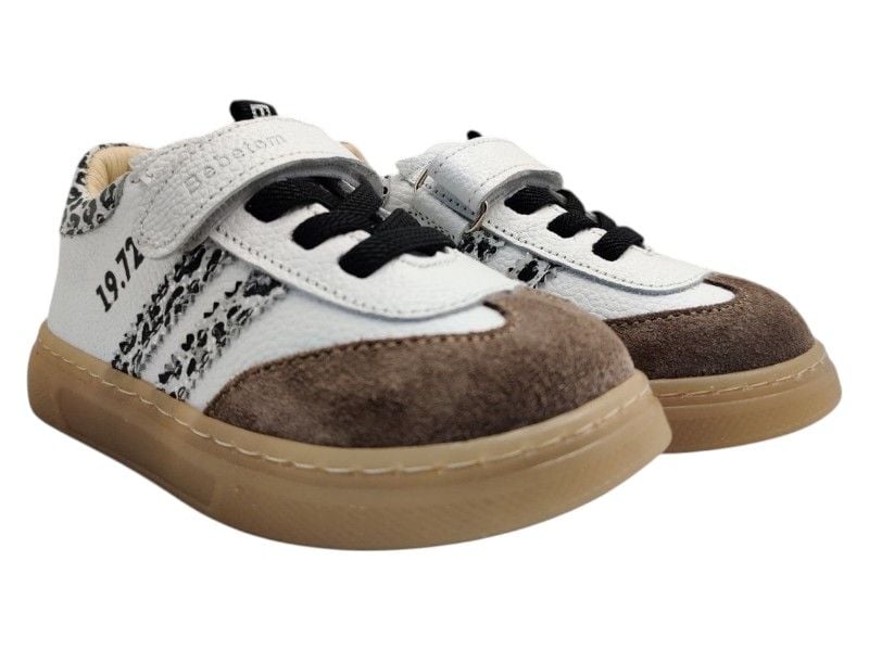 Кросівки з супінатором Bebetom 70.73.358 25 16см  Білі з леопардовим