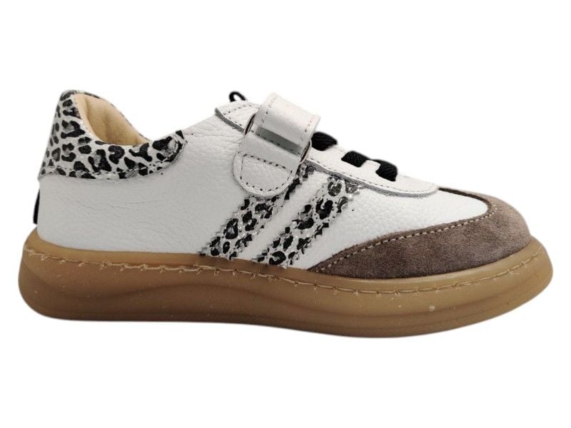 Кросівки з супінатором Bebetom 70.73.358 26 16,3см  Білі з леопардовим