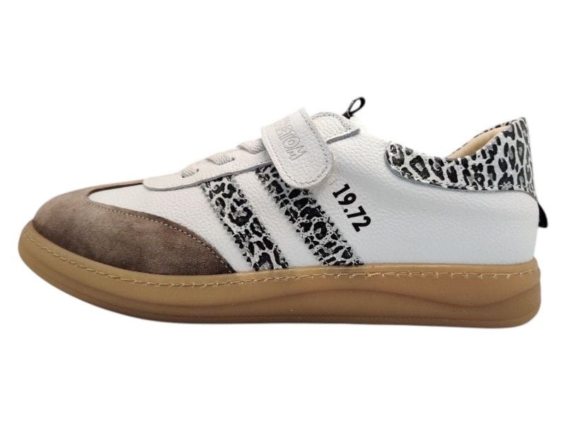 Кросівки з супінатором Bebetom 70.73.358 39 25,1см  Білі з леопардовим