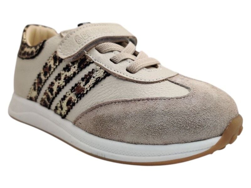 Кросівки з супінатором Bebetom 70.53.242 26 16,4см  Бежеві з леопардовим