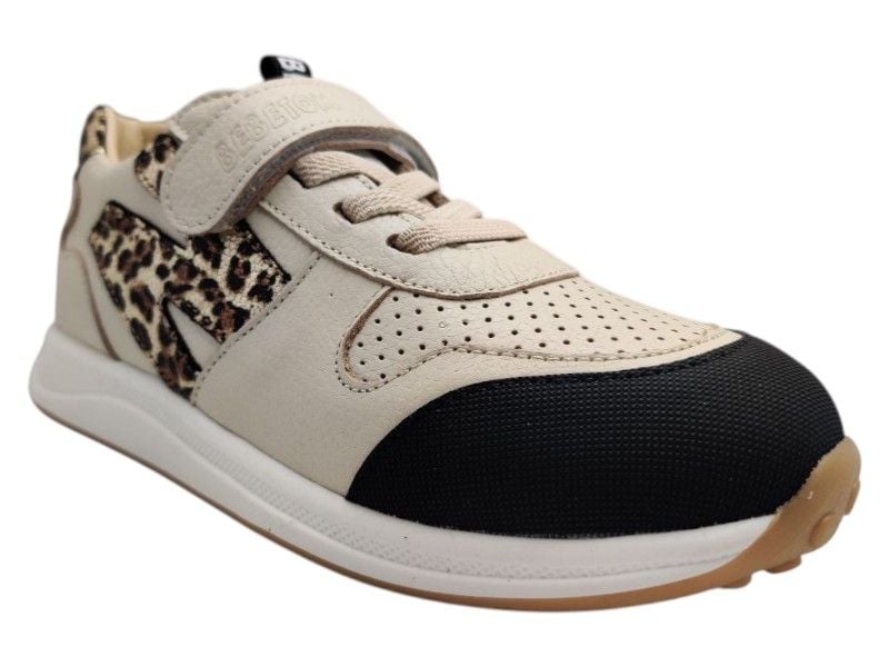 Кросівки з супінатором Bebetom 70.80.242 33  Бежеві з леопардовим