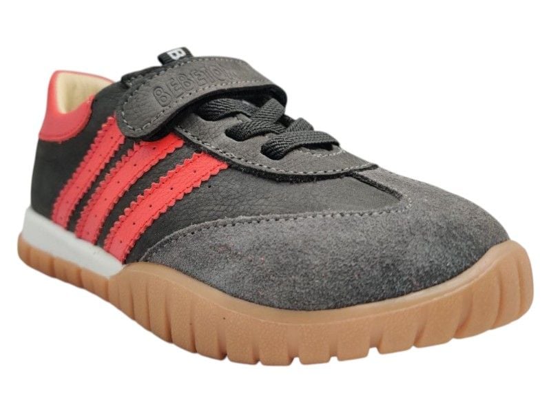 Кросівки з супінатором Bebetom 70.53.024 29  Темно-сірі з червоним