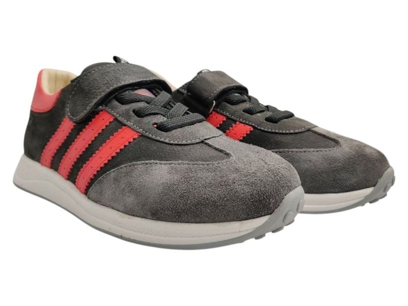 Кросівки з супінатором Bebetom 70.53.024 32  Темно-сірі з червоним