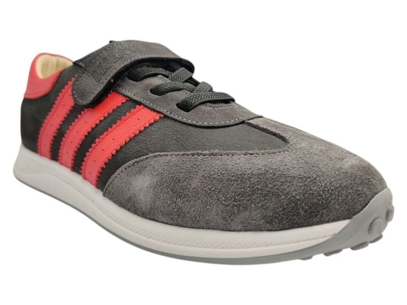 Кросівки з супінатором Bebetom 70.53.024 39  Темно-сірі з червоним