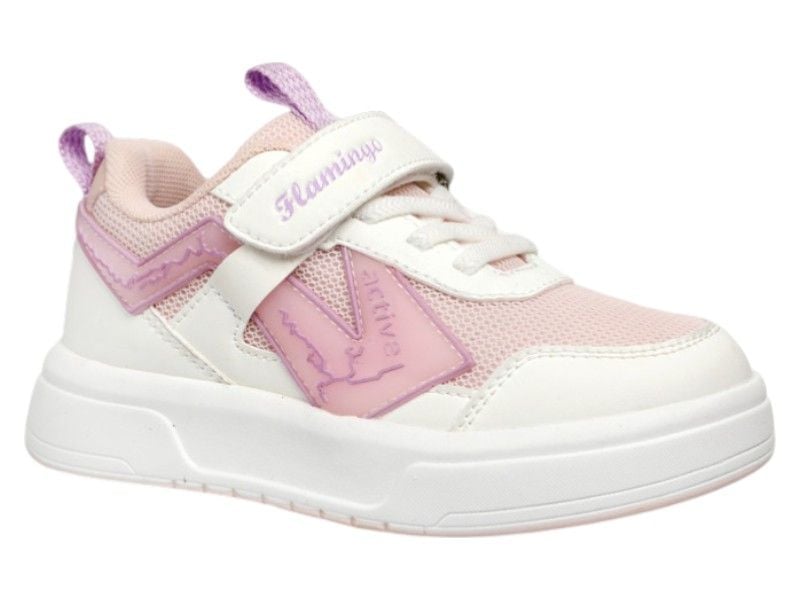Кросівки Flamingo 23.13 27 17,7см  Пудрово-рожеві