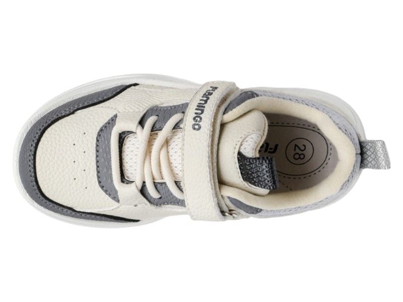 Кросівки Flamingo 23.17 25 15,8см  Бежево-сірі