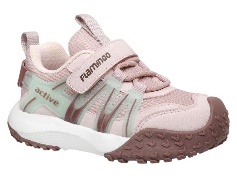 Кросівки Flamingo 23.19 26 16см  Пудрові