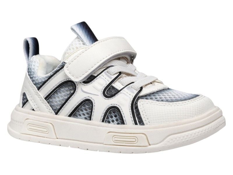 Кросівки Flamingo 23.27 27 17см  Білі з сірим