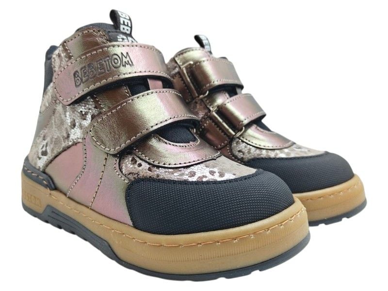 Черевики демісезонні з супінатором Bebetom 70.18.1 30 19см  Бронзові