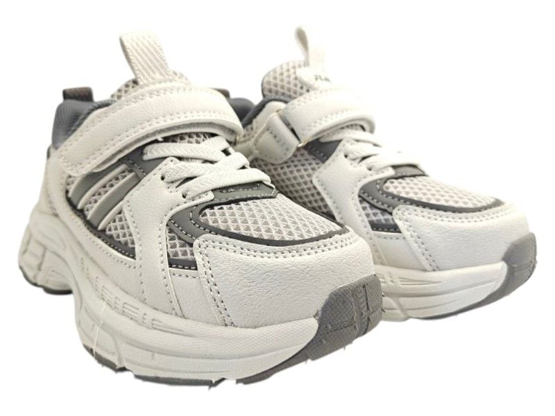 Кросівки Flamingo 23.31 31 19см  Білі з сірим