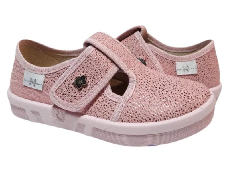 Текстильні тапочки Waldi 60.647 26  Рожеві