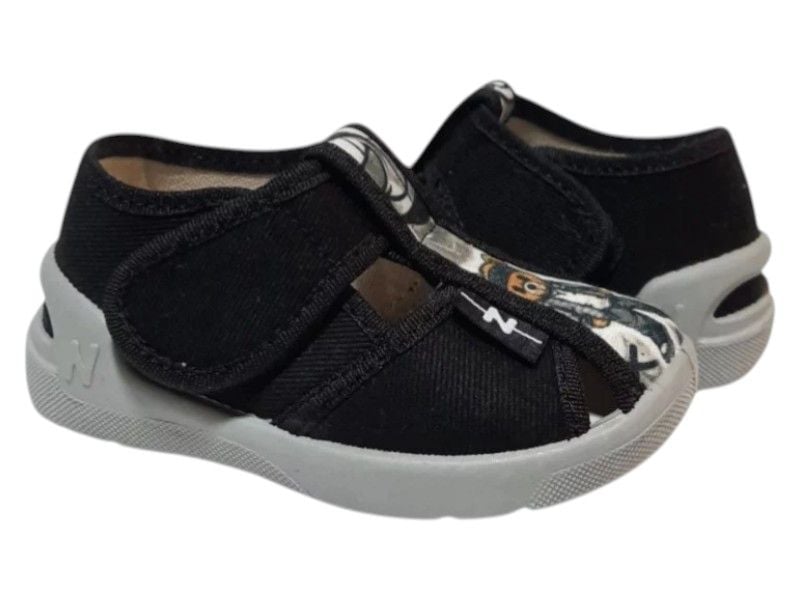 Текстильні тапочки Waldi 60.657 25  Чорні