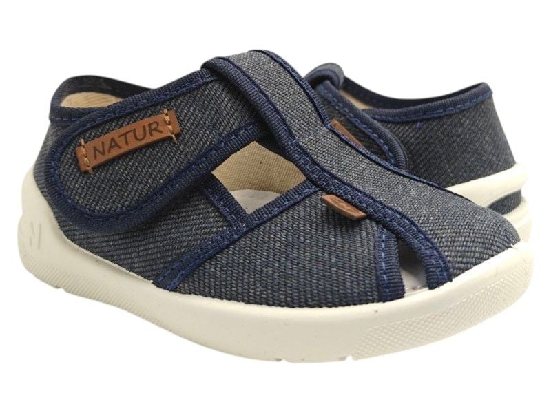 Текстильні тапочки Waldi 60.658 25  Темно-сині