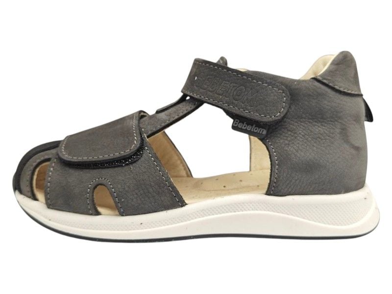 Босоніжки із закритим носком Bebetom 70.34.198 27 17,4см  Темно-сірі
