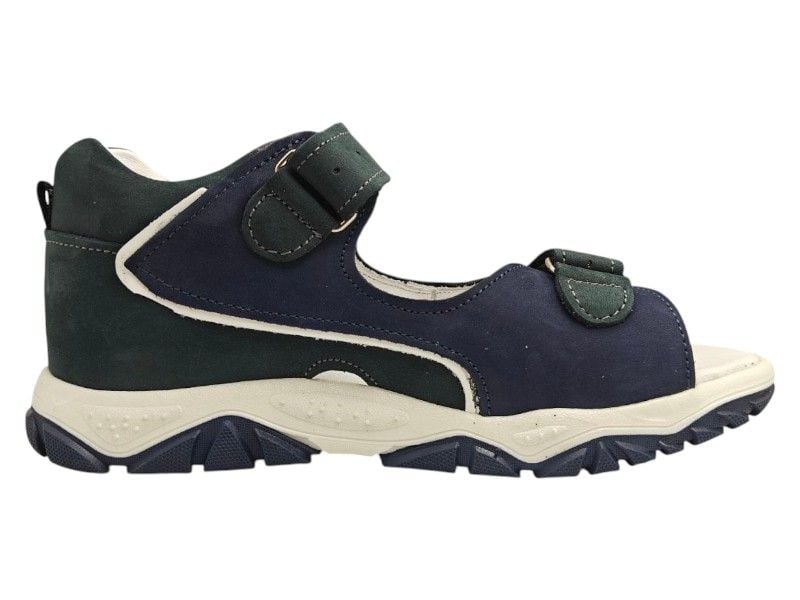 Босоніжки з супінатором Bebetom 70.01.209 32 20,7см  Темно-сині з зеленим