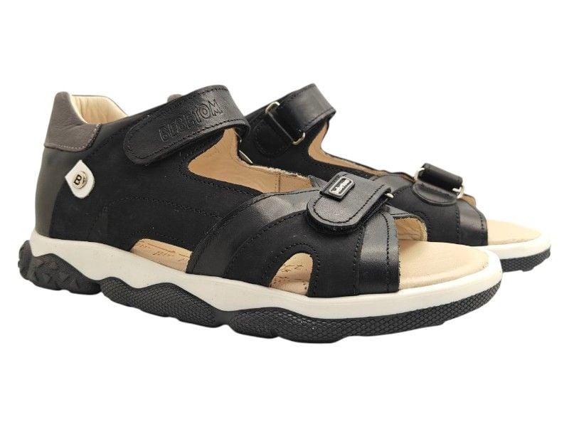 Босоніжки з супінатором Bebetom 70.29.154 38 24,3см  Чорні