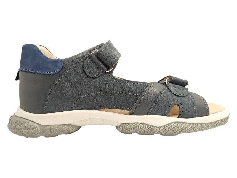 Босоніжки з супінатором Bebetom 70.29.156 39 24,8см  Темно-сині з сірим