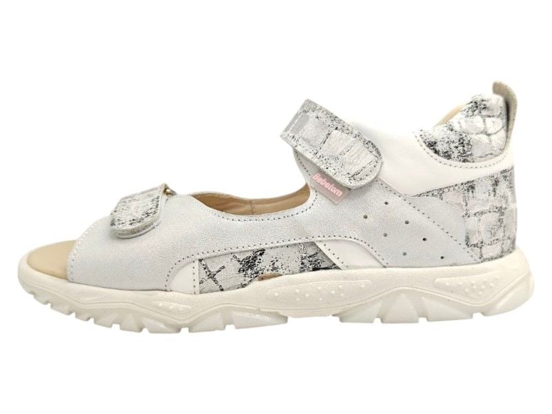 Босоніжки з супінатором Bebetom 70.20.802 39 24,8см  Перламутрово-сріблясті