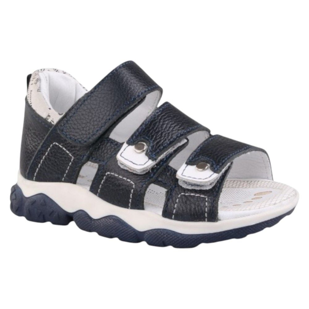 Босоніжки для хлопчиків Tiflani темно-сині з супінатором 26  32.02