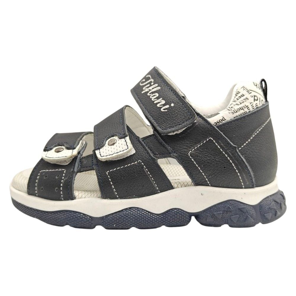 Босоніжки для хлопчиків Tiflani темно-сині з супінатором 28  32.02