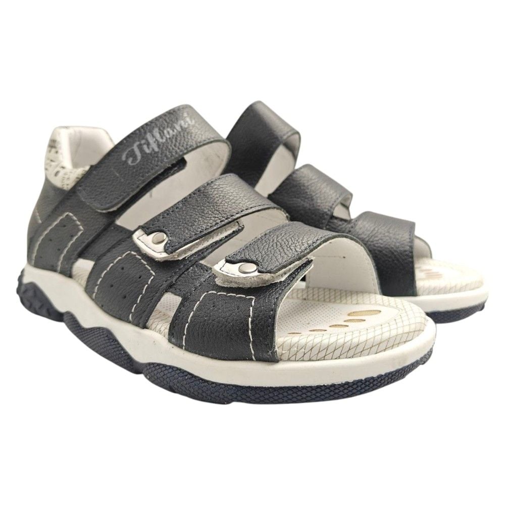 Босоніжки для хлопчиків Tiflani темно-сині з супінатором 31  32.02