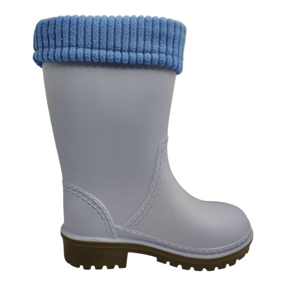 Гумові чоботи для хлопчиків Alisa Line блакитні 34-35 23 см  801.22