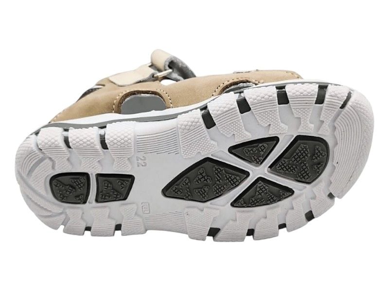 Босоніжки з відкритою п'ятою Bebetom 70.55.067 21 13,8см  Бежеві