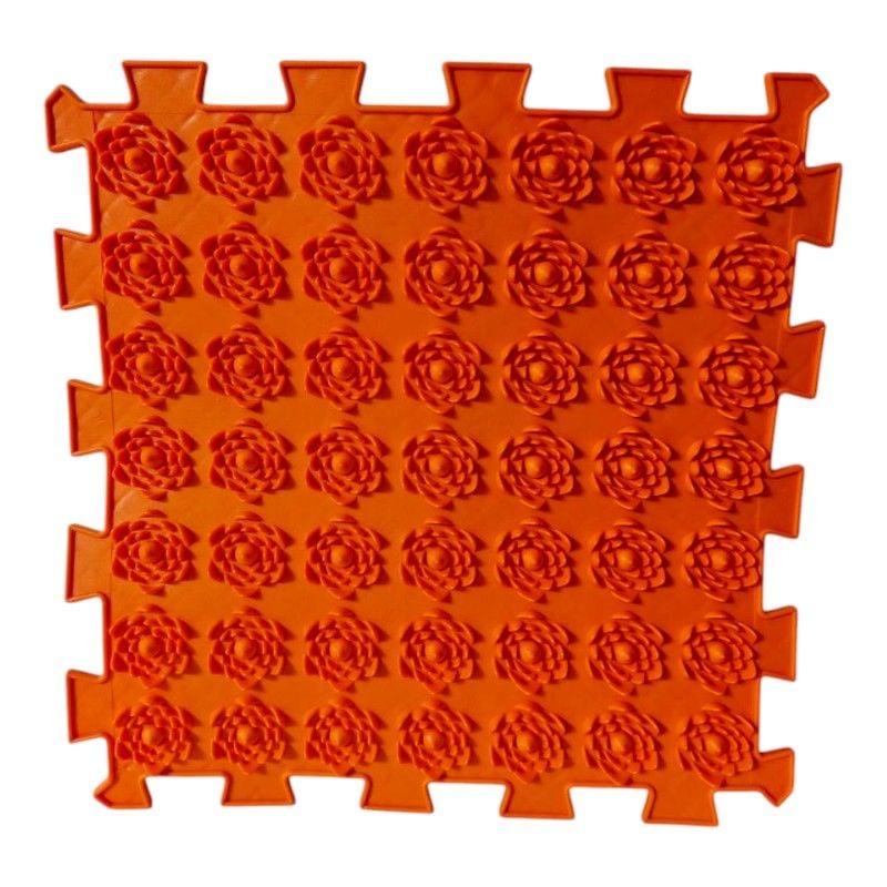 Килимок масажний ЛОТОС Пазл 1 елемент Ортек 17.01 26*26 Різнокольорові