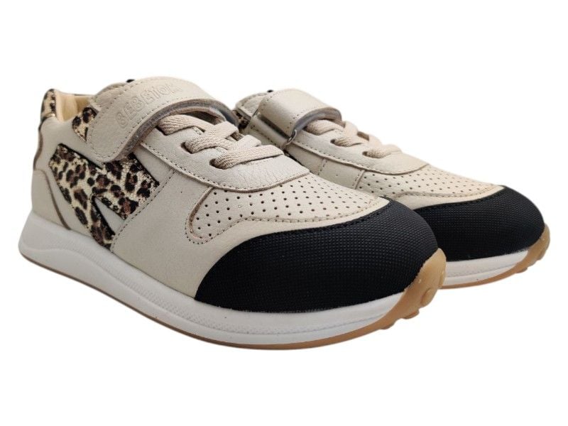 Кросівки з супінатором Bebetom 70.80.242 33 Бежеві з леопардовим