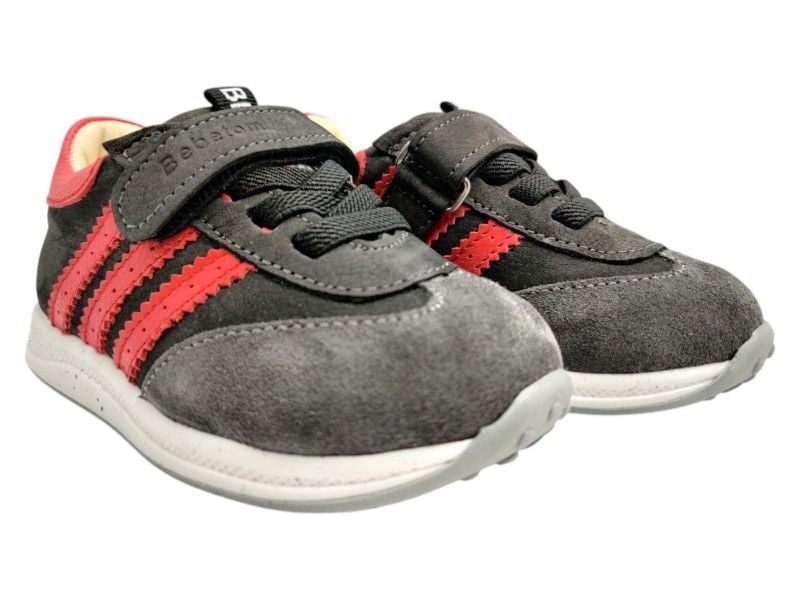 Кросівки з супінатором Bebetom 70.53.024 23 Темно-сірі з червоним
