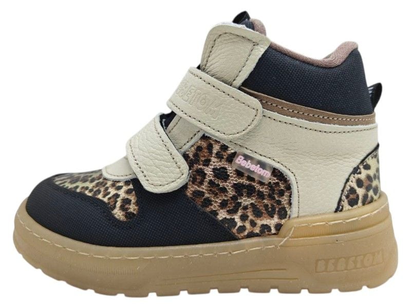 Черевики демісезонні з супінатором Bebetom 70.22.15 30 19см Бежево-леопардові