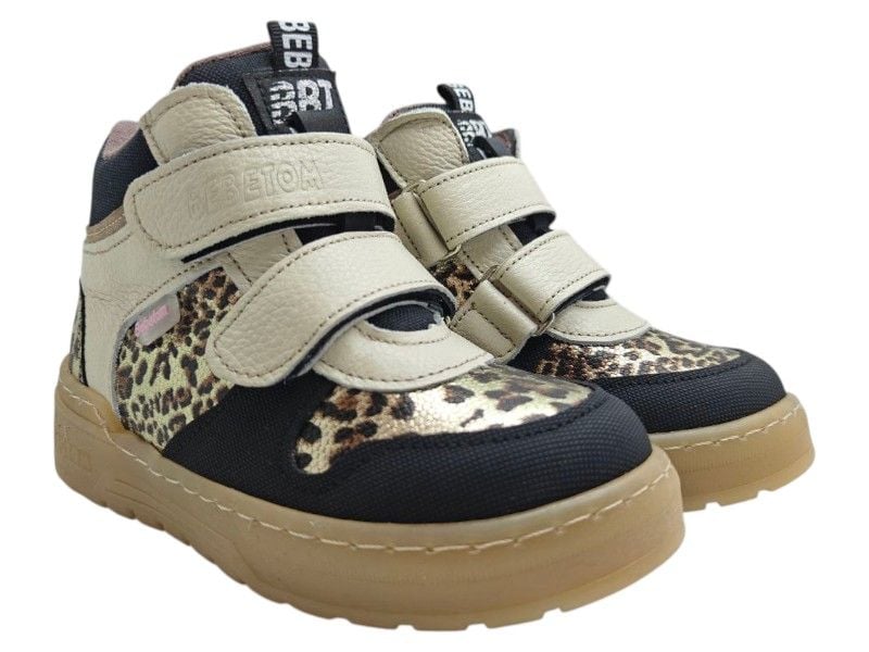 Черевики демісезонні з супінатором Bebetom 70.22.15 30 19см Бежево-леопардові