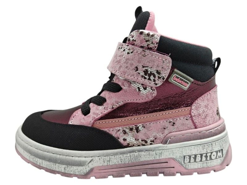 Черевики демісезонні з супінатором Bebetom 70.19.27 30 19см Рожево-бордові