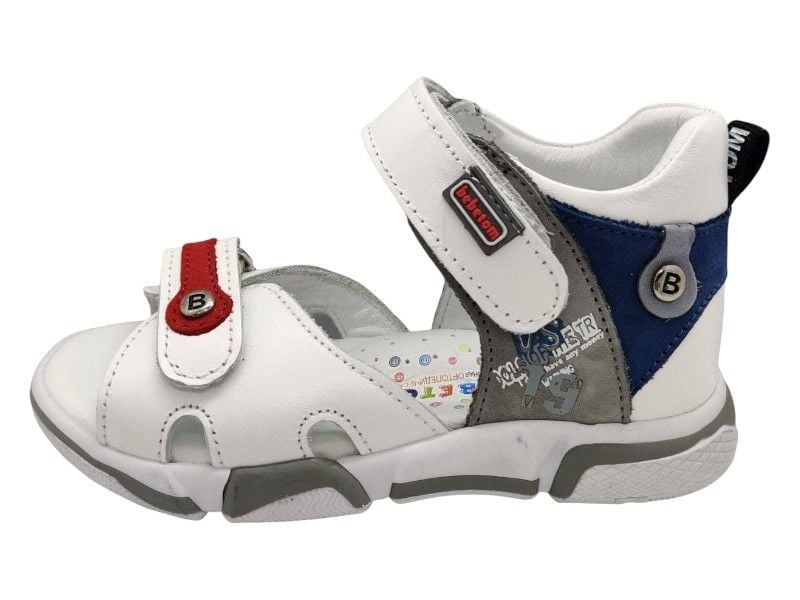 Босоніжки з супінатором Bebetom 70.57.228 28 18см Білі