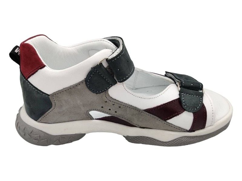 Босоніжки з супінатором Bebetom 70.77.532 35 22,5см Сірі з білим