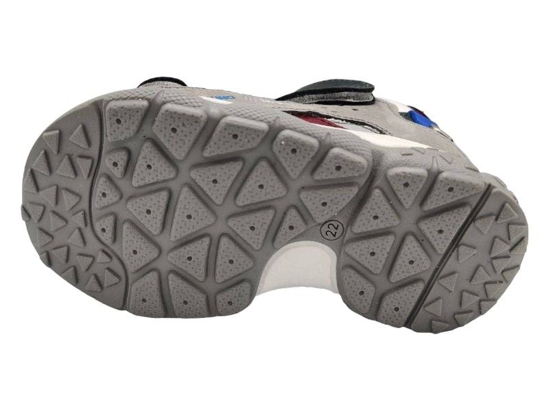 Босоніжки з супінатором Bebetom 70.77.532 23 14,9см Сірі з білим