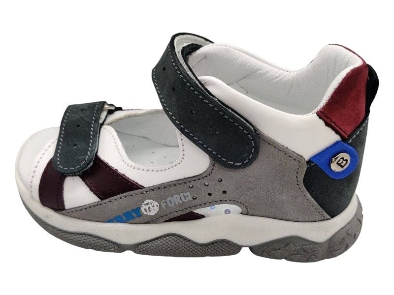 Босоніжки з супінатором Bebetom 70.77.532 23 14,9см Сірі з білим