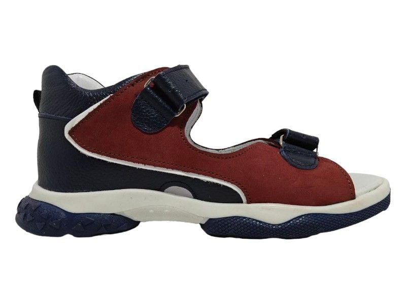 Босоніжки з супінатором Bebetom 70.01.819 27 17,4см Темно-сині з бордовим