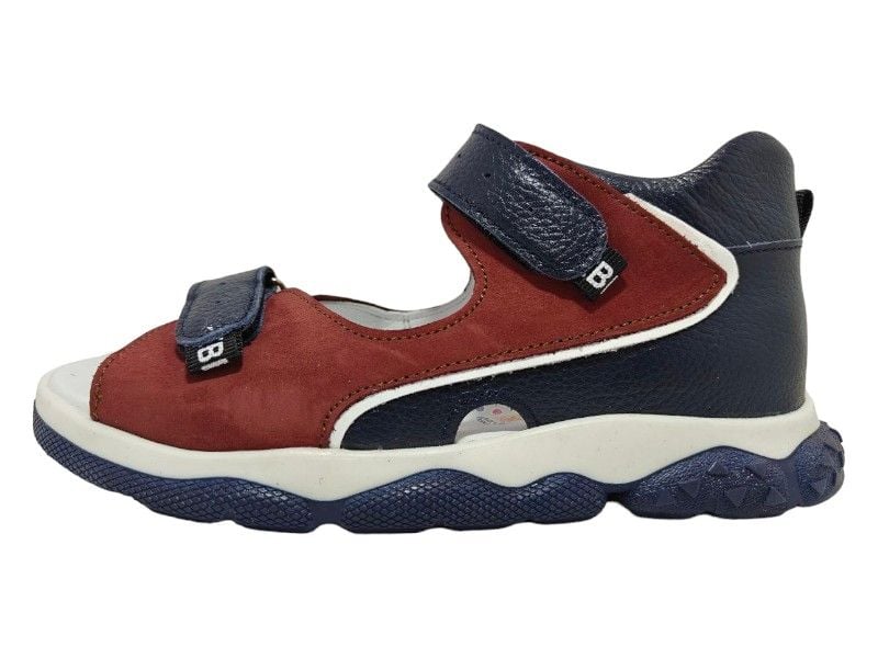 Босоніжки з супінатором Bebetom 70.01.819 27 17,4см Темно-сині з бордовим